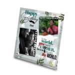 Birthday Gift for Father on Printable Glass (19.5x19.5cm) - Image 3