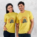 Dry Fit Round Neck T-Shirt- Yellow