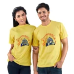 Dry Fit Round Neck T-Shirt- Yellow - Image 2