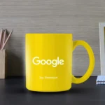 Personalised Corporate sublimatable Yellow Mug