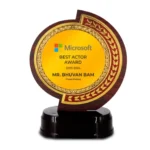 Prestigious Customised Round Trophy ( Size: 15.24 cm) - Image 2