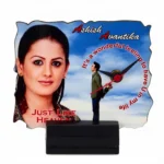 Hardboard Clocks with Black Wooden Bas - Image 2