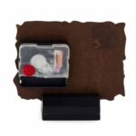 Hardboard Clocks with Black Wooden Bas - Image 6